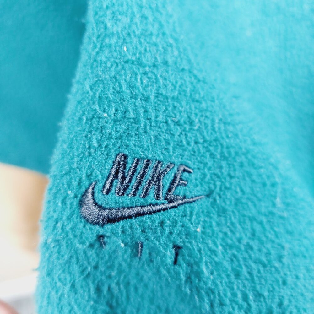 Nike ACG Men's Teal 90s Classic Half Zip Outdoor Fleece Pullover Jacket Size L - Picture 8 of 10